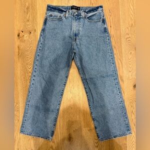 Abercrombie & Fitch Medium Wash Baggy Men's Jeans